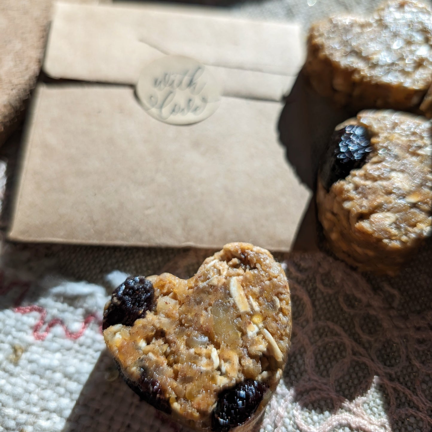 Apricot Walnut Heartie Bites