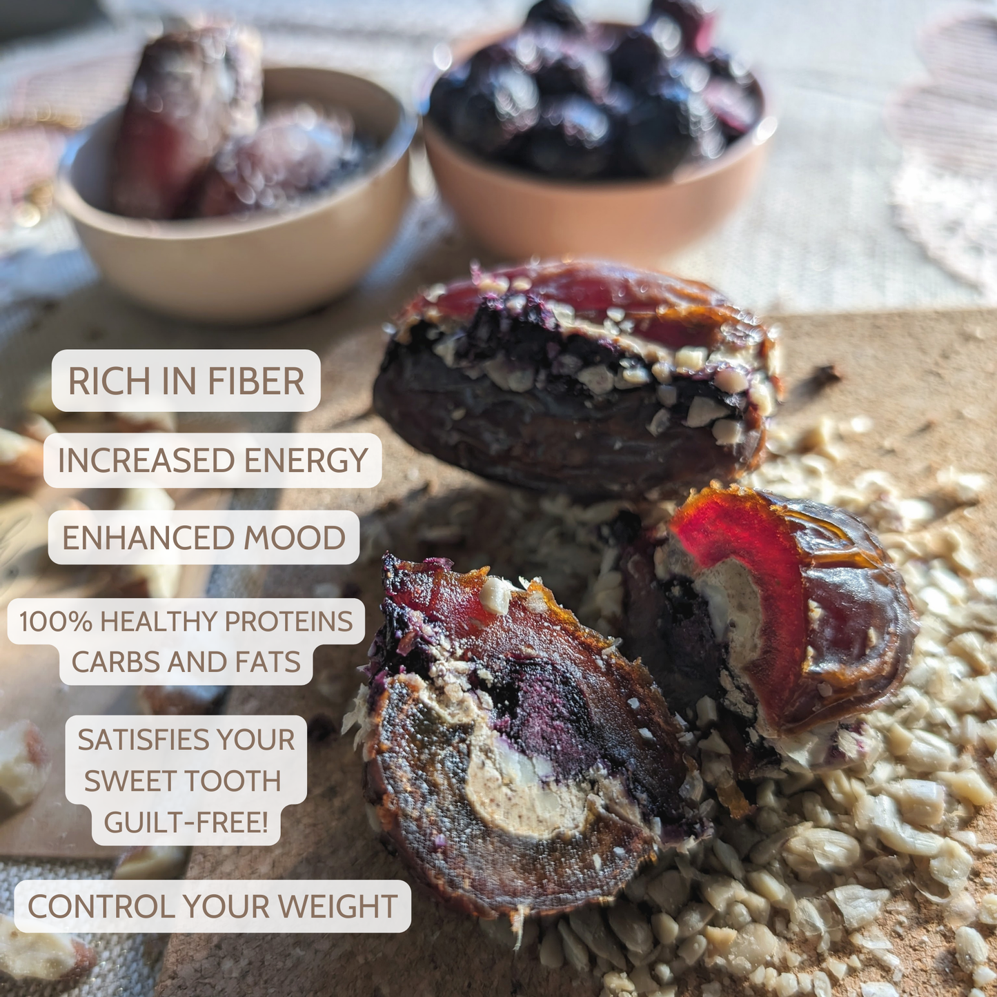 Medjool Stuffed Dates Healthy Gift Box small